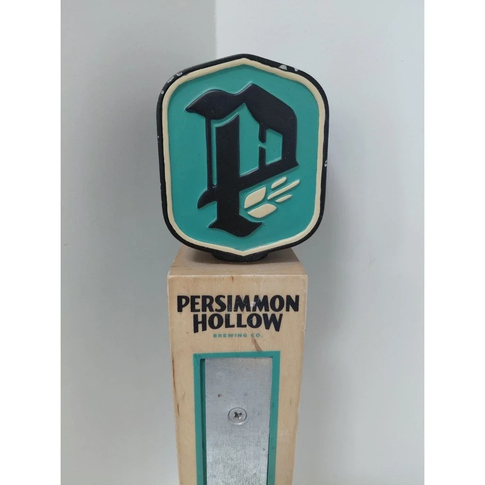 DRAFT BEER TAP HANDLE BY‎ PERSIMMON HOLLOW BREWING CO. Man Cave